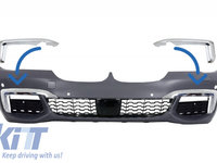Parti Crom compatibile cu BMW 7 Series G12 (2015-02.2019) M-tech M- Sport
