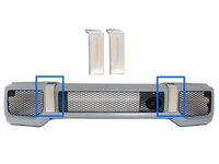 Parti Cromate compatibil cu Bara Fata G65 A-Design Mercedes Benz G-Class W463 (1989-2017)