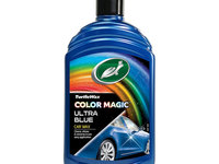 PASTA POLISH 3 IN 1 TURTLE WAX COLOR MAGIC ULTRA BLUE WAX, 500ML