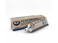 Pasta polish curatat, lustruit suprafete cromate si aluminiu 120gr Aluchrom K2 Cod:K0031 / K003