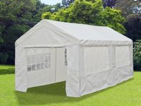 PAVILION GRADINA DUBLU/CORT RACING CU PERETI LATERALI 6X3M