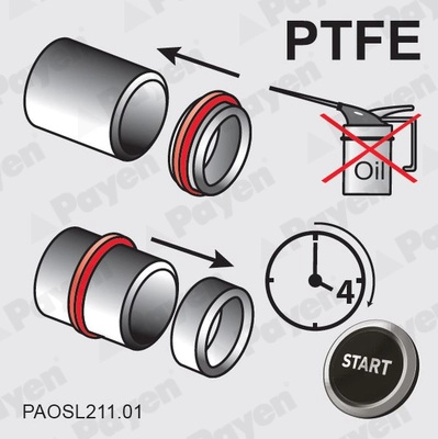 PAYEN Simering, arbore cotit LK5006 mode