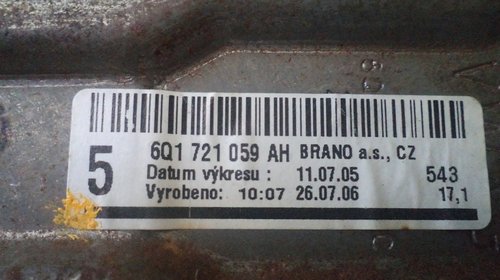 PEDALA AMBREIAJ VOLKSWAGEN POLO SKODA FABIA COD 6Q1721059AH