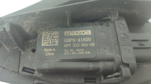 Pedala de acceleratie 2.2 SKYACTIV-D MT SHY1 GHP941600 Mazda CX-5 [2011 - 2015]
