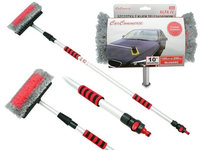 Perie Curatat Auto Extensibila Cu Brat Telescopic Cu Racord Apa Carcommerce 120-200CM Alfa IV 42679