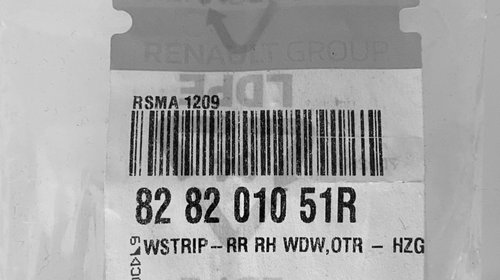 Perie Geam Usa Spate Dreapta Exterioara Crom Oe Renault Koleos 2 2016→ 828201051R