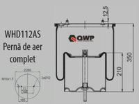 Perna de aer WHD112AS QWP