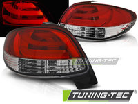 PEUGEOT 206 10.98- ROSU ALB LED BAR