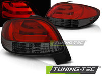 PEUGEOT 206 10.98- ROSU SMOKE LED BAR