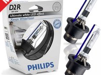 Philips bec xenon d2r ultimate white vision 35w led effect