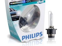 Philips bec xenon d2s extrme vision +50% mai multa lumina