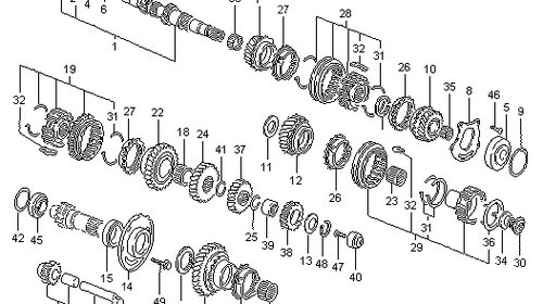 Piese cutie de viteze vw / seat / skoda / audi