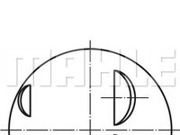 Piston (0010302 MAH) MERCEDES-BENZ