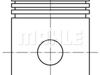 Piston (0122100 MAH) OPEL,VAUXHALL