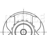 Piston (0222601 MAH) NISSAN,OPEL,RENAULT,VAUXHALL