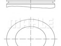 Piston 028 PI 00100 000 MAHLE pentru Vw Eurovan Vw Kombi Vw Transporter Vw Multivan Vw Jetta Vw Vento Vw Tiguan Vw Cc Vw Passat Audi A3 Audi A6 Vw Golf Vw Rabbit Vw Bora Audi A5 Audi A4 Vw Beetle Vw Novo Skoda Octavia Audi Q5 Skoda Superb Audi Tt Sea