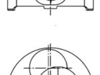 Piston (40093720 KS) SEAT,SKODA,VW