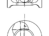 Piston (40465600 KS) DACIA,NISSAN,RENAULT,SUZUKI