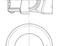 Piston (41270610 KOLBENSCHMIDT) AUDI,SEAT,SKODA,VW