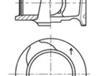 Piston (41812600 KOLBENSCHMIDT) DACIA,NISSAN,RENAULT