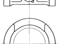 Piston (94503710 KOLBENSCHMIDT) AUDI,SEAT,SKODA,VW