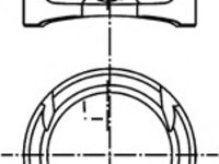 Piston 99562600 KOLBENSCHMIDT pentru Skoda Octavia Seat Ibiza Seat Cordoba Vw Golf Vw Lupo Vw Bora Vw Jetta Audi A2 Skoda Fabia Vw Polo Vw Derby Vw Flight Seat Leon Seat Arosa Seat Toledo Seat Inca Vw Caddy Vw Panel Vw Beetle Vw New Vw Novo Skoda Lau