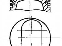 Piston ALFA ROMEO 155 167 NRAL 8778380810