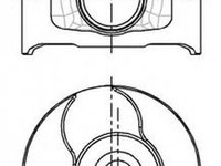 Piston ALFA ROMEO 166 936 NRAL 8712400830