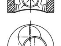 Piston AUDI A3 (8L1) (1996 - 2003) KOLBENSCHMIDT 99850600 piesa NOUA