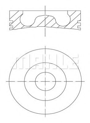 Piston AUDI A4 Cabriolet (8H7, B6, 8HE, B7) (2002