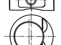 Piston AUDI A6 4A C4 KOLBENSCHMIDT 90037620