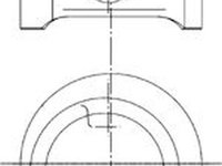 Piston BMW 3 E46 KOLBENSCHMIDT 94895630