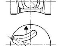 Piston BMW 5 Touring E34 KOLBENSCHMIDT 94347600