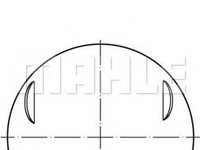 Piston BMW X5 (E53) (2000 - 2006) MAHLE ORIGINAL 083 13 01