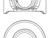 Piston CHEVROLET CAPTIVA C100 C140 NRAL 8787920000 PieseDeTop