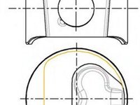 Piston CITROEN XANTIA X2 NRAL 8712660800