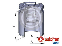 Piston, etrier frana puntea spate (D02519 AUT) ALFA ROMEO,ALPINA,AUDI,BMW,CHEVROLET,Citroen,DS,FIAT,FORD,HONDA,LANCIA,MAZDA,MERCEDES-BENZ,MINI,MITSUBISHI,NISSAN,OPEL,PEUGEOT,PORSCHE,RENAULT,SEAT,SKODA