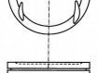 Piston FIAT BRAVA (182) (1995 - 2003) NÜRAL 87-124806-00