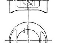 Piston FIAT PUNTO Cabriolet 176C KOLBENSCHMIDT 94870710