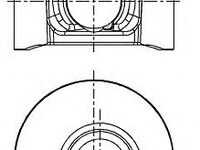 Piston FORD TRANSIT CONNECT (P65_, P70_, P80_) (2002 - 2016) NÜRAL 87-437000-10