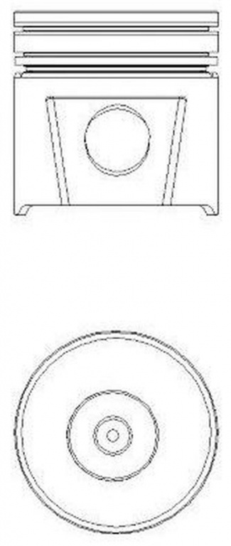 Piston FORD TRANSIT platou sasiu E NRAL 8712372130