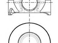 Piston FORD TRANSIT platou sasiu FM FN NURAL 8714810710