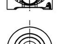 Piston IVECO DAILY IV bus KOLBENSCHMIDT 40510630