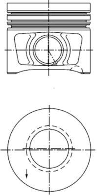 Piston KOLBENSCHMIDT 40387600