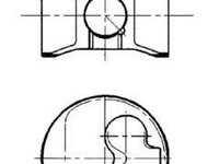 Piston KOLBENSCHMIDT 91429620