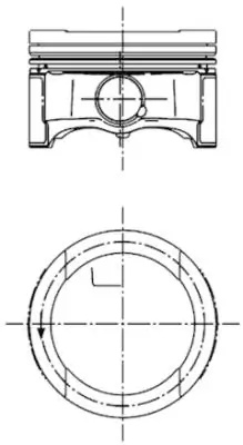Piston Kolbenschmidt AUDI A3 (8L1) 2000-2003 - 99792600