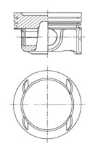 Piston Kolbenschmidt OPEL ZAFIRA TOURER C (P12) 2011-2016 - 41784620