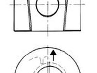 Piston LAND ROVER DEFENDER Station Wagon LD KOLBENSCHMIDT 92253600