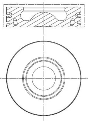 Piston MAHLE CITROËN JUMPER II platou / sasiu