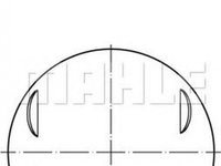 Piston MERCEDES-BENZ GL-CLASS X164 MAHLE ORIGINAL 0052401